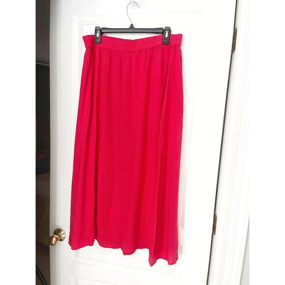 Old Navy PETITE Maxi Unlined Lightweight Pull On Stretch Waist Skirt - Picture 4 of 9